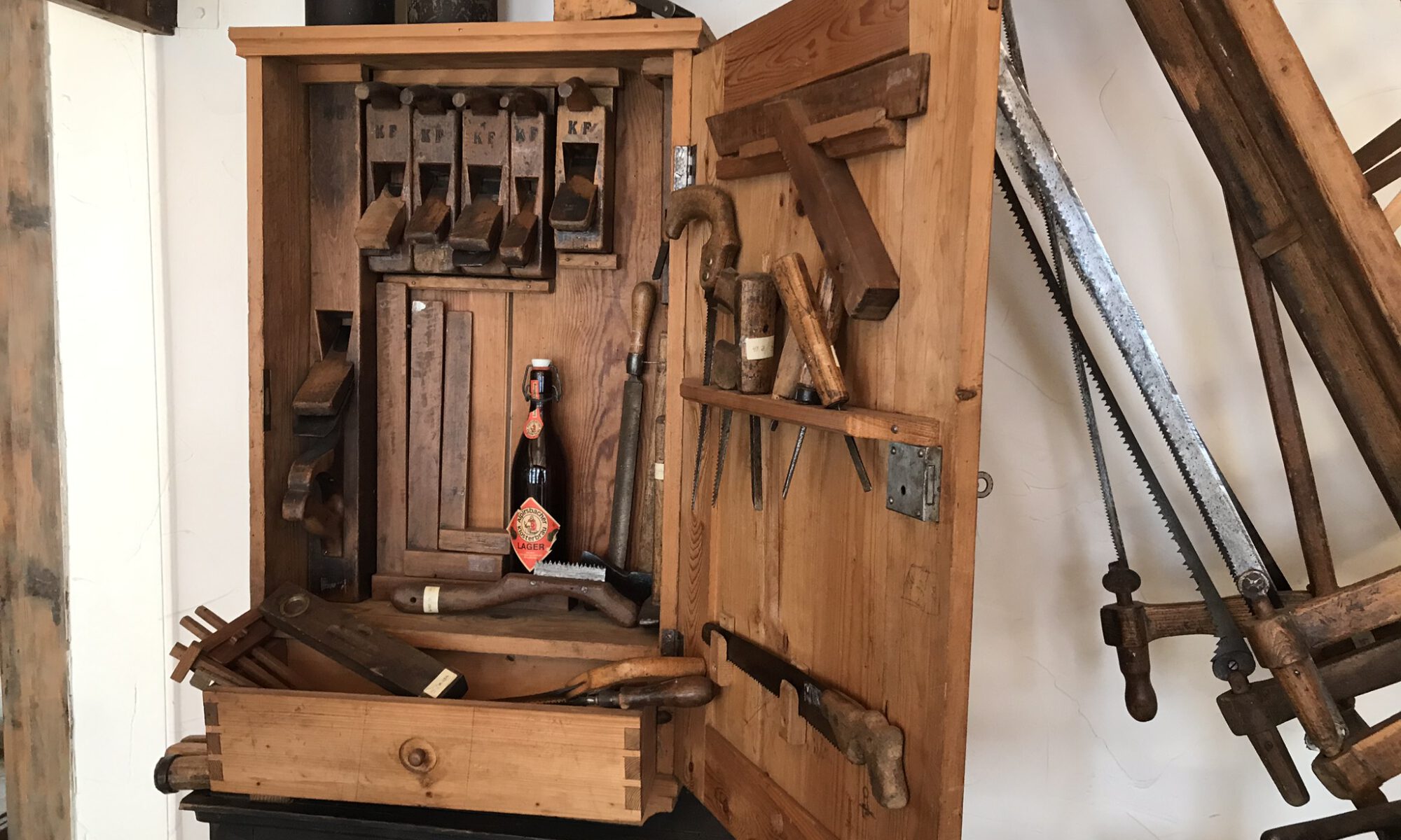 Zimmermannswerkstatt im Museum für Stadtgeschichte Alpirsbach